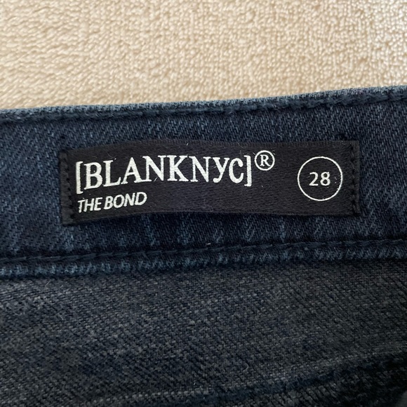 Blank NYC “The Bond” Fringe Leg Skinny Jeans - Size 28 - Picture 11 of 15